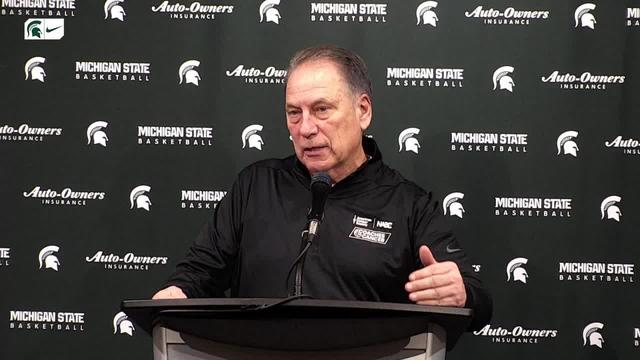 Watch Coach Izzo Post Game Comments, Minn