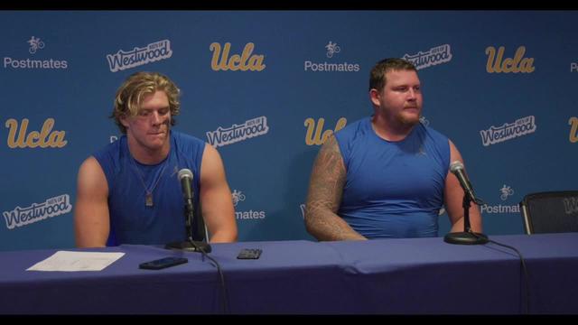 Oregon Postgame - Carson Schwesinger and Josh Carlin (Sept. 28, 2024) - Stream Football Online - Sep. 29 3:33 A.M. ET - SportsLive