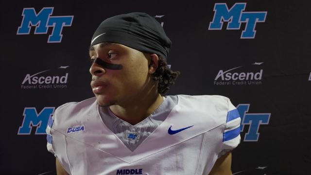 MTSU Football Postgame Press Conference at Jacksonville State 10/23/24  - Stream Football Online - Oct. 24 1:02 A.M. ET - SportsLive