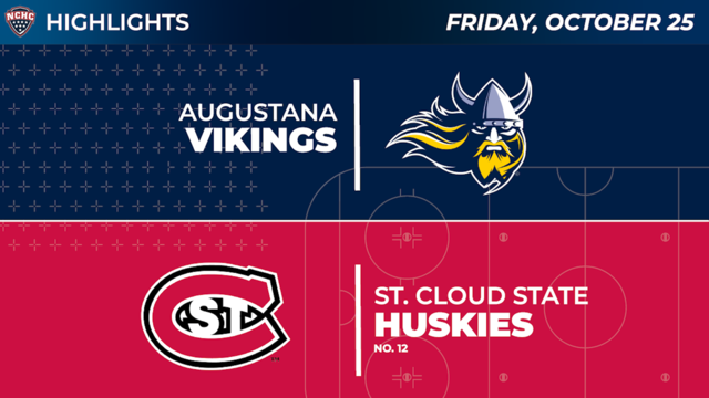 10-25-24 Augustana at St. Cloud State Highlights - Stream Men
