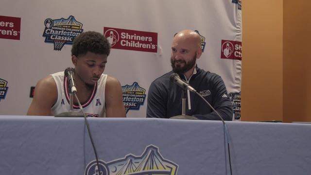 Postgame Presser w/ Head Coach John Jakus and Guard KyKy Tandy - Stream Men